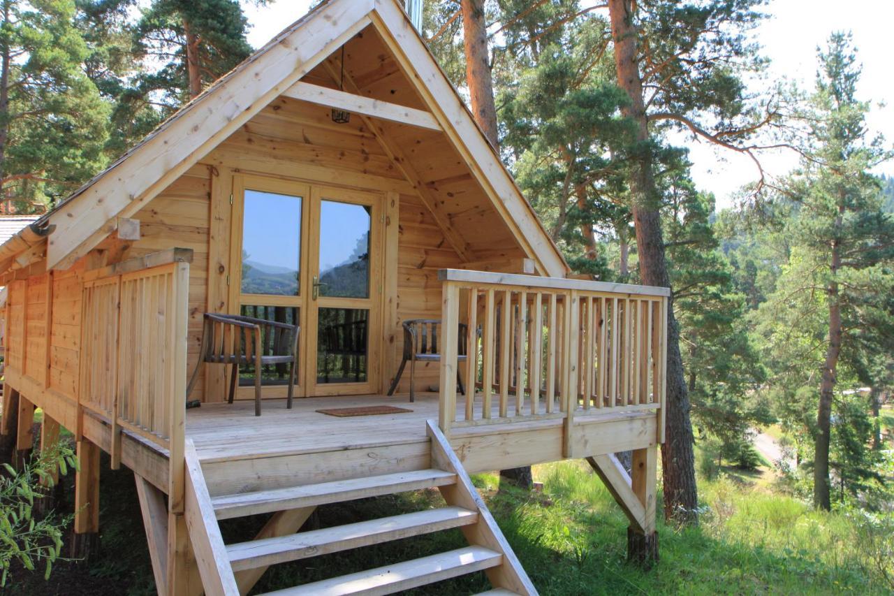 Cabane Lodge Domaine Du Lac Chambon Мюроль Экстерьер фото