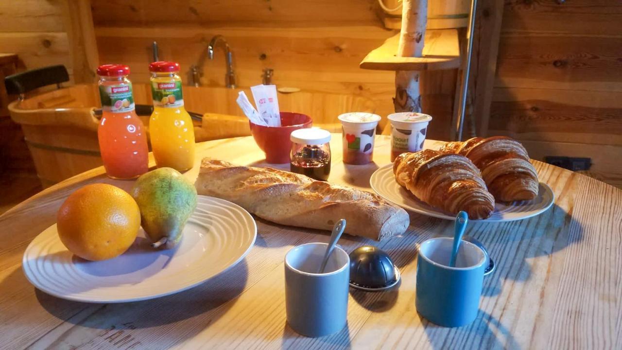 Cabane Lodge Domaine Du Lac Chambon Мюроль Экстерьер фото