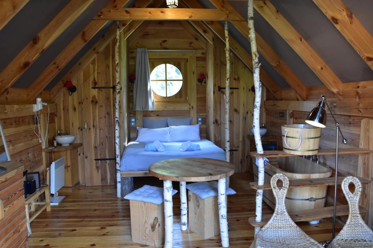 Cabane Lodge Domaine Du Lac Chambon Мюроль Экстерьер фото