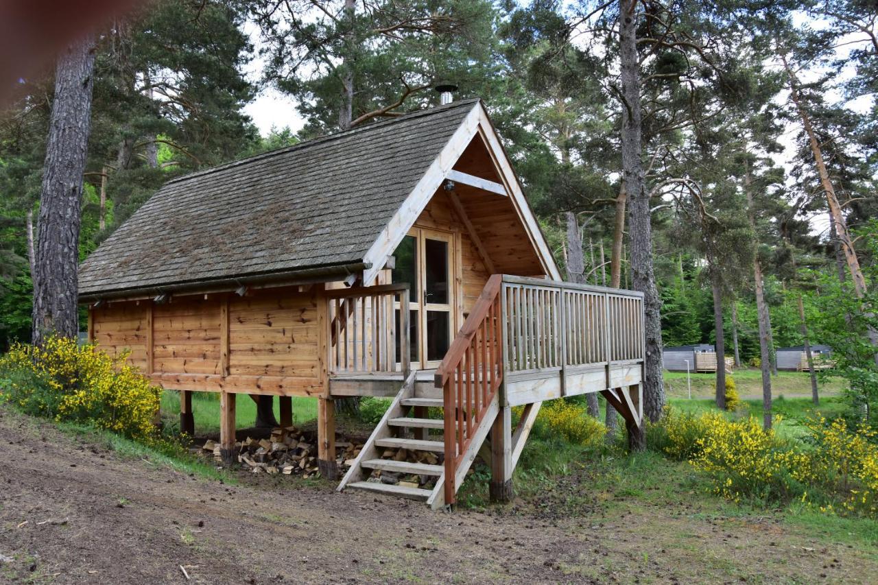 Cabane Lodge Domaine Du Lac Chambon Мюроль Экстерьер фото