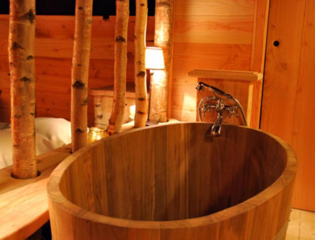 Cabane Lodge Domaine Du Lac Chambon Мюроль Экстерьер фото
