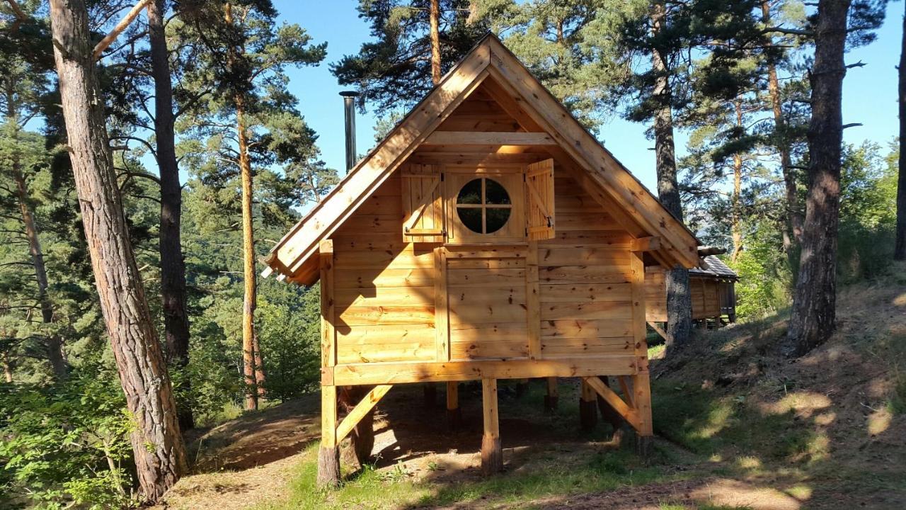 Cabane Lodge Domaine Du Lac Chambon Мюроль Экстерьер фото